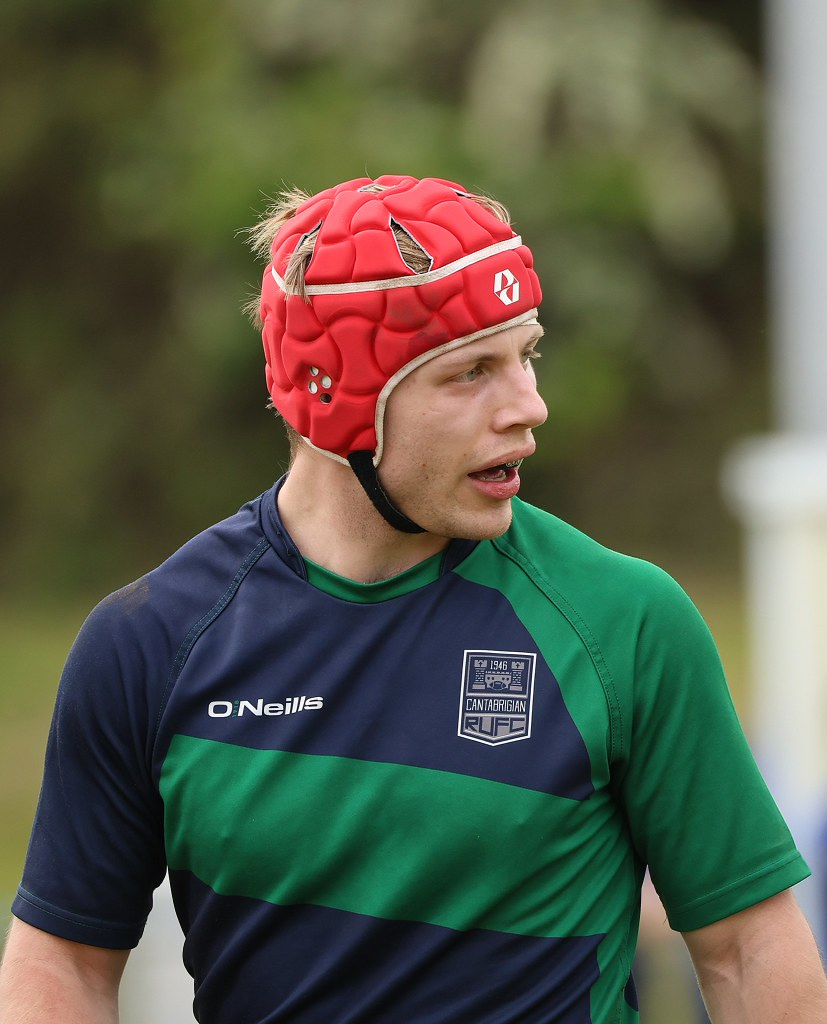 Jack Hopkins playing rugby