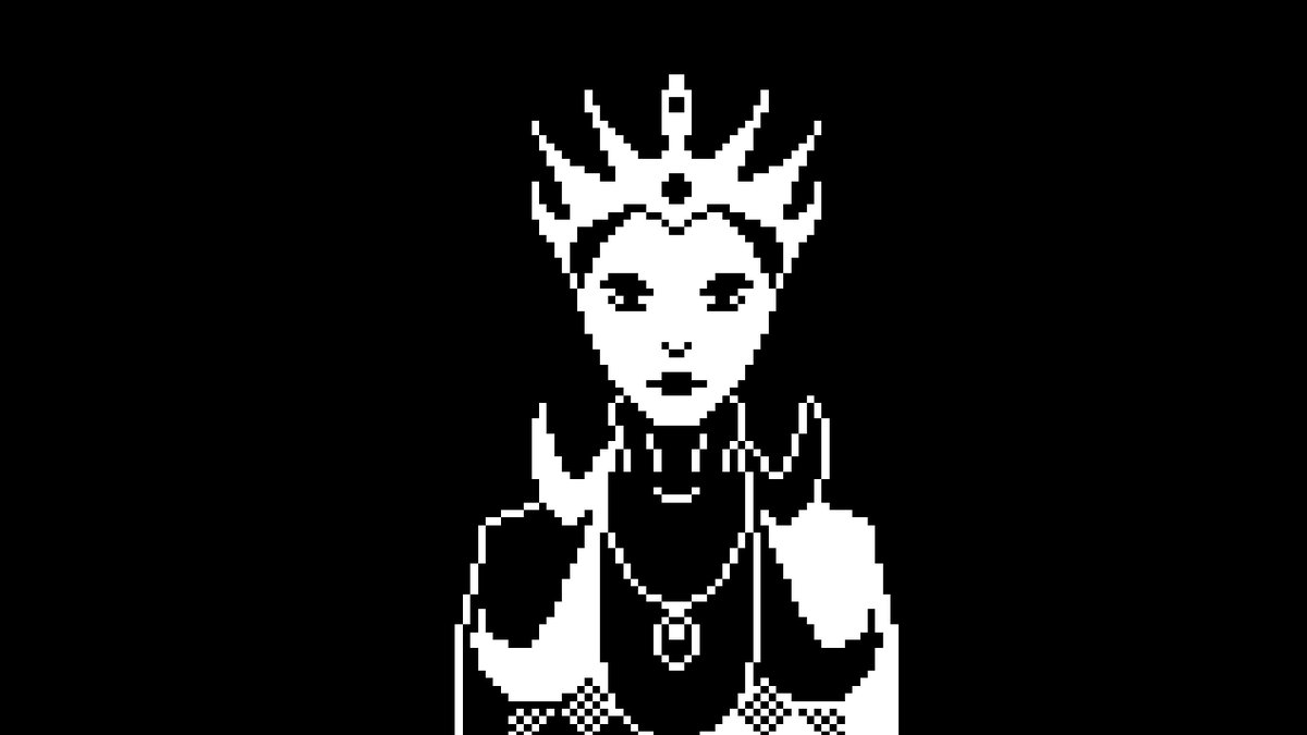An Afternoon With The Queen — pixel art queen character from the Godot game